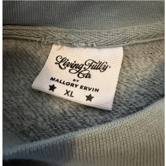 Living Fully Co. by Mallory Ervin Christmas Tree Bow Sweatshirt XL - Picture 12 of 12